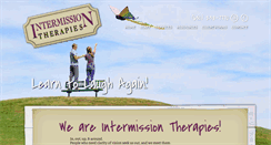Desktop Screenshot of intermissiontherapies.com