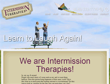 Tablet Screenshot of intermissiontherapies.com